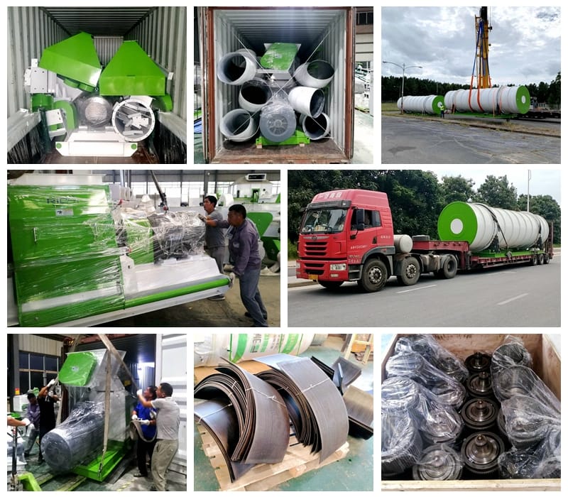 RICHI Delivered 12 Units of Feed&Bomass Pellet Plant Project Equipments to Clients