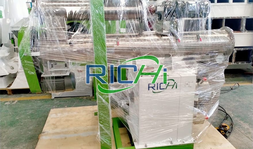 [RICHI In Uzbekistan]0.8-1.2T/H ruminant cattle sheep chicken fish feed pellet production line in Karshi