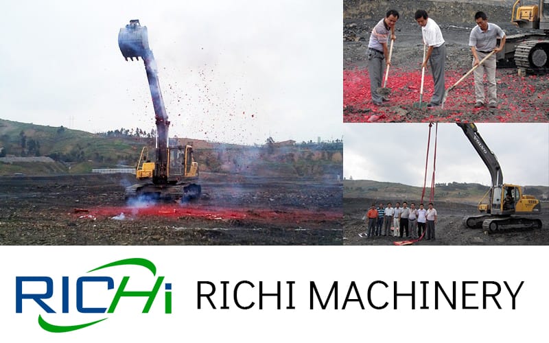 RICHI annual output of 360,000 tons of livestock and poultry feed production plant project in Hainan began construction