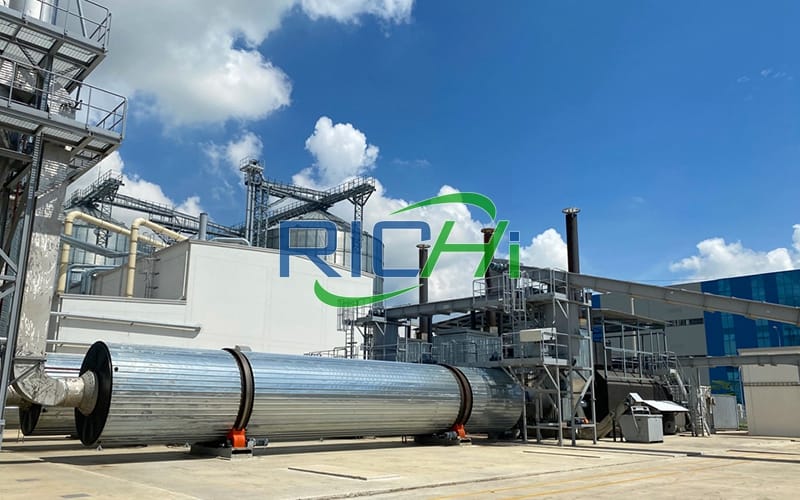 Complete automatic 8 tons per hour biomass straw waste wood pellet fuel production plant project feed mill project proposal