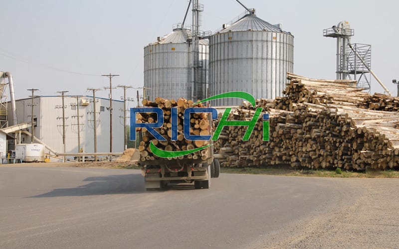 Business plan for new technology 4 tons per hour turnkey complete orange peel wood waste pellet production plant