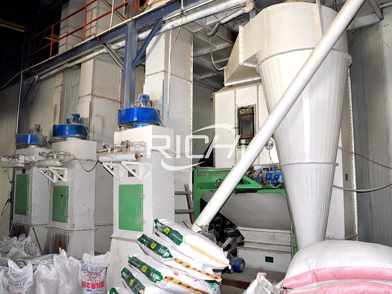 Chicken feed milling machinery factory