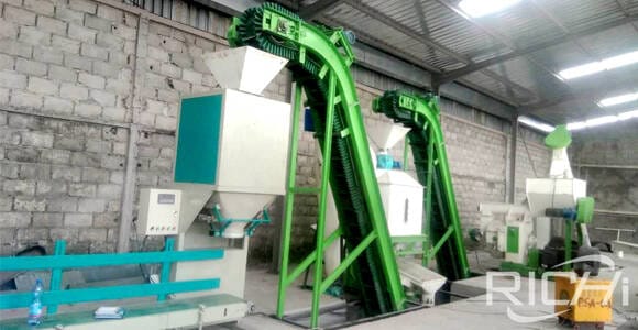 1-1.2t/h wood pellet plant