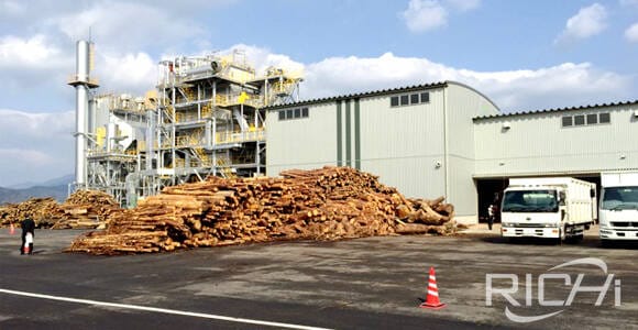 4-5t/h wood pellet plant