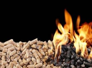 What are the characteristics and uses of wood pellets