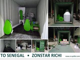 Deliver feed pellet mill to Senegal