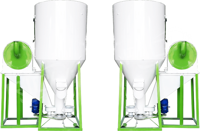 Small Vertical Feed Mixer