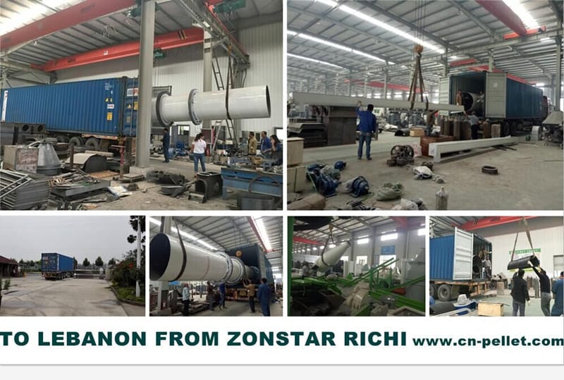 2TPH wood pellet production line