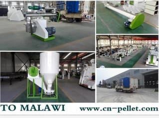 Deliver feed pellet mill  to Malawi