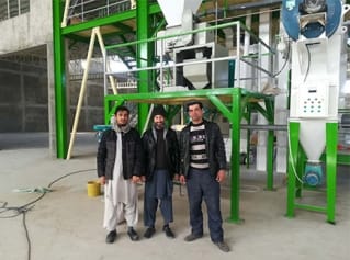 10T/H Animal Feed Pellet Production Line has been installed in Afghanistan