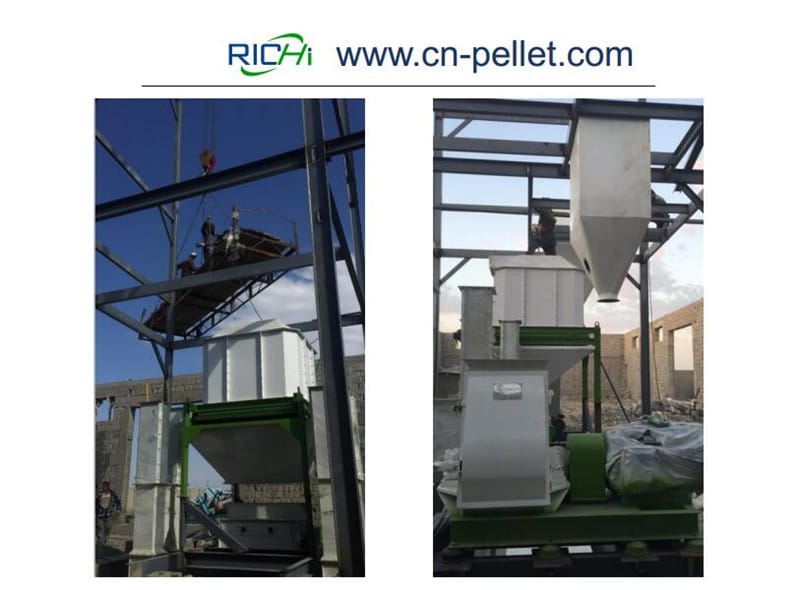 4T/H Animal feed pellet line