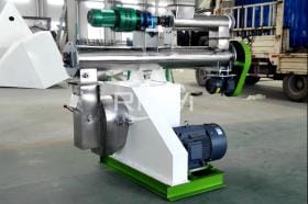 1-2T/H Organic fertilizer pellet machine in Mexico