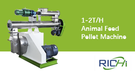 1-2T/H Animal Feed Pellet Production Line