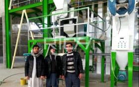 Afg'onistondagi 10-15T/soat parranda go'shti yemi pellet liniyasi