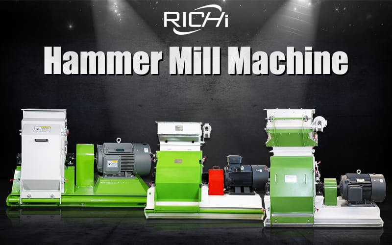 High Strength Grain Hammer Mill Machine 5Ton Per Hour