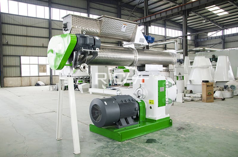 CE vertical ring die pellet machine price