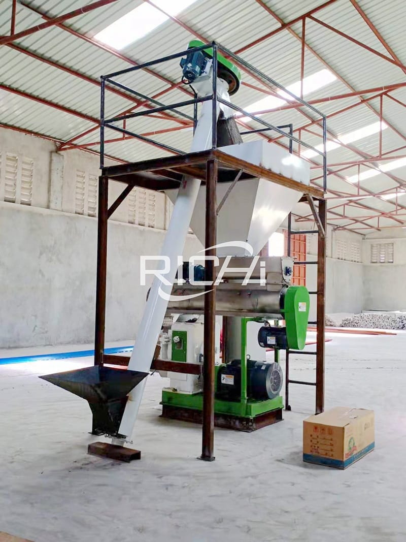 poultry pellet feed processing machinery