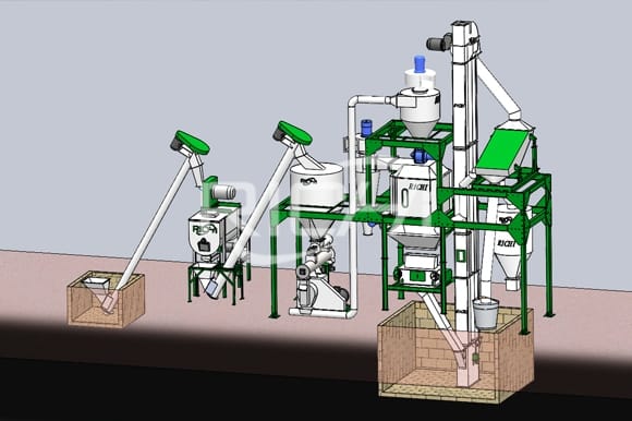  feed feed plant animal feed processing plant machinery