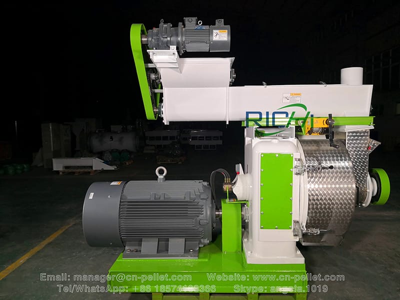 cooling recycle water system wood pellet machine price