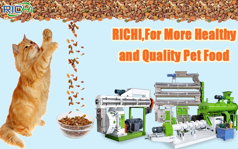 small pet food pellet production making line