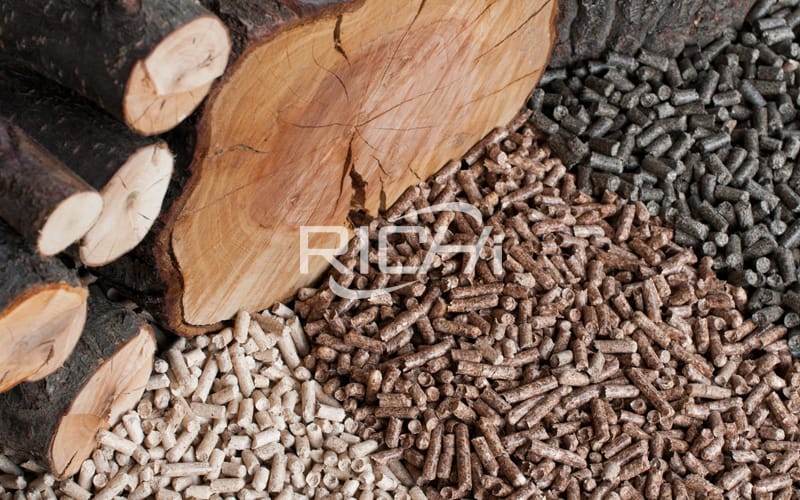 3 ton per hour pine wood pellet machine price