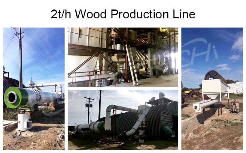 2-3 Ton per hour high quality ce wood pellet mill line machines exported to Canada