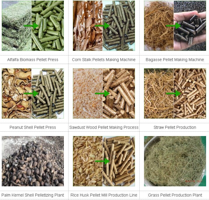 factory sale new design biomass fuel grass sawdust pellet production line