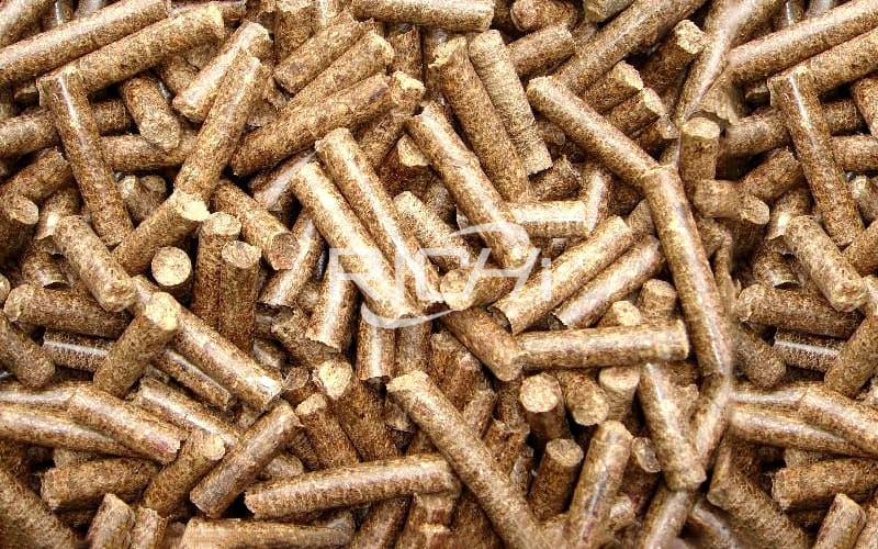 ring type-horizontal of rice husk wood pellet machine price