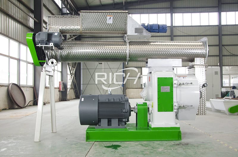 poultry feedstuff powder feed processing unit line