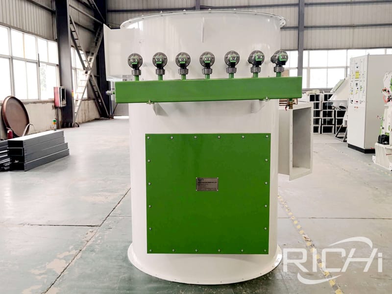 big animal poultry cattle feed mill plant line with simple design