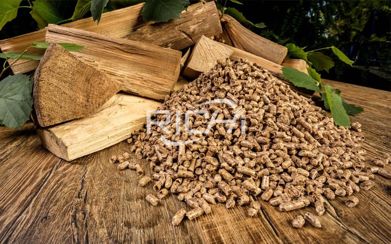 Ligne de production de granulés de bois de la capacité du meilleur prix 3t/h