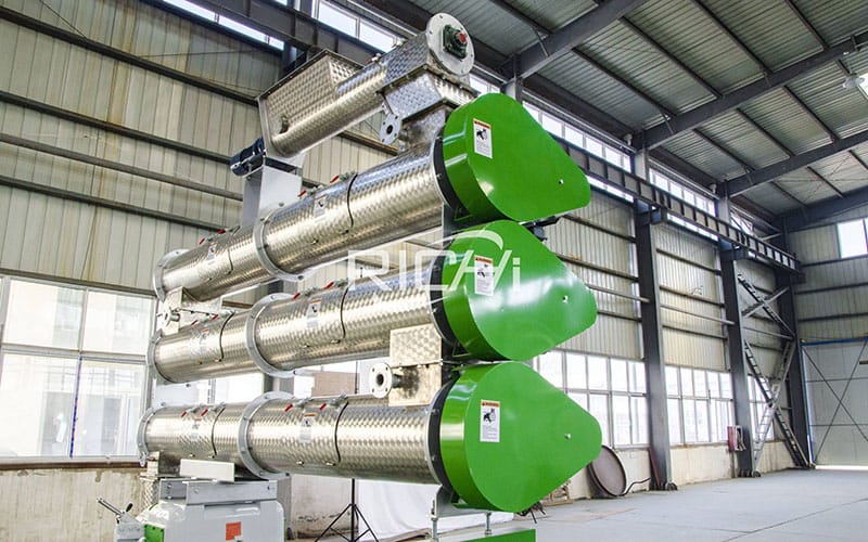 The role of chicken feed pellet machine conditioners in 10t/h chicken pellet feed processing plant