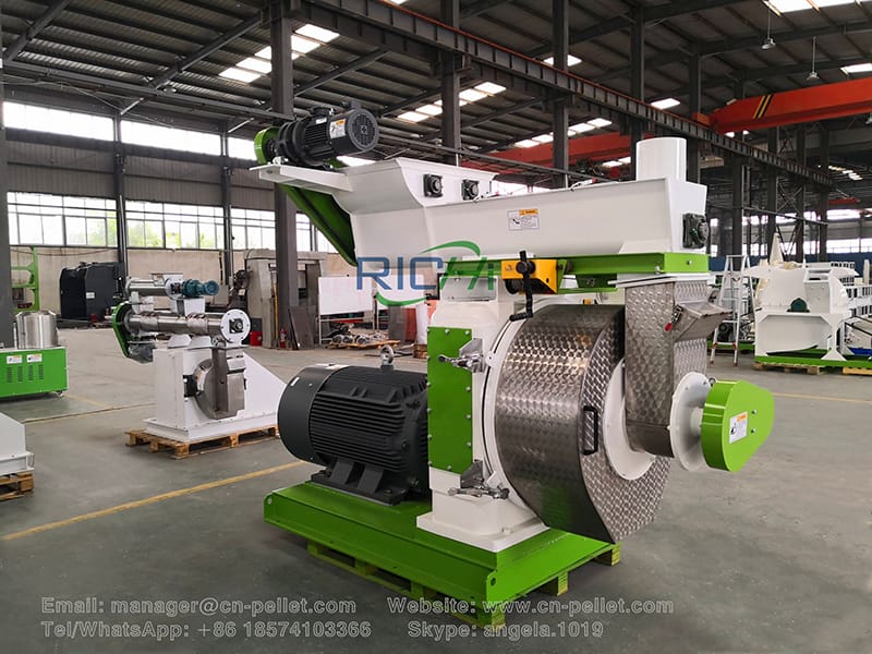 hot sale 2-3 ton per hour ring die wood grass pellet machine for sale