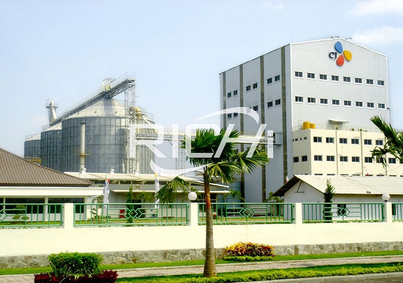 poultry feed mill equipment company Animal mash and pellet feed production line