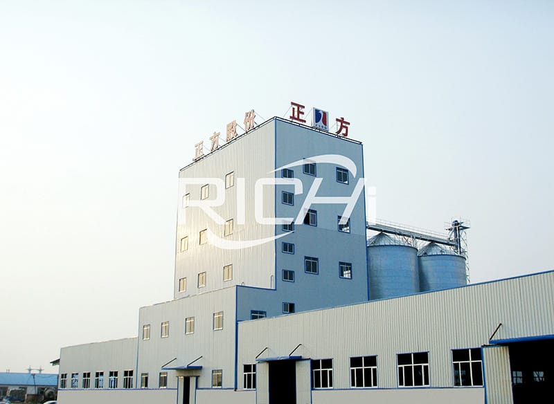 poultry feed mill machinery manufacturer big feed mill project