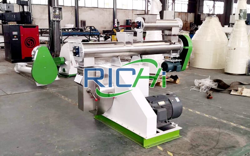 The 1-2T/H Feed Pellet Machine In Madagascar