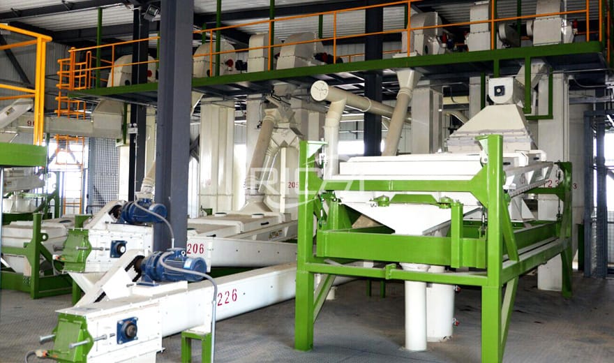 5T/H Computer Batching Powder Production Line In Kenya