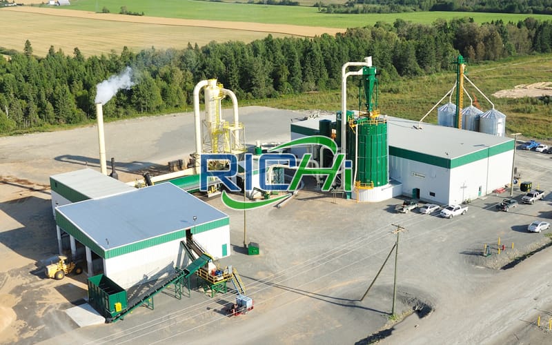 Best price 1-40 Ton per hour complete wood pellet plant for sale in poland market