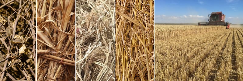 Straw stalk grass bale pellet making machine