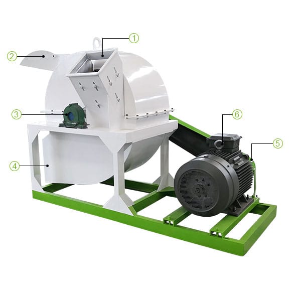 Wood Sawdust Making Machine