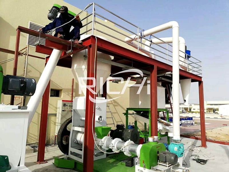 fish feed mill plant design and automation