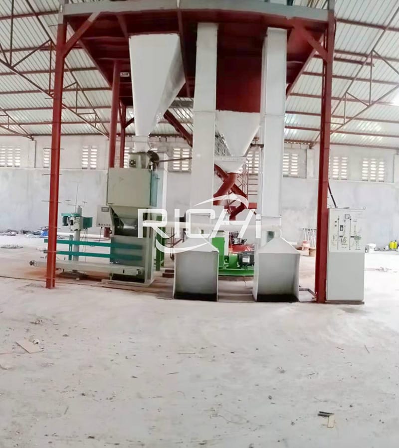 How to make 3-4 ton per hour capacity poultry chicken feed commercially?