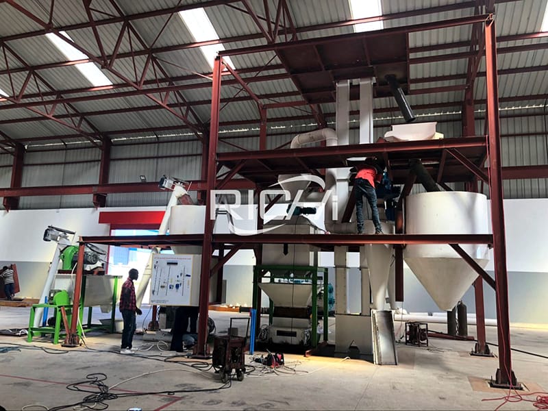 broiler chicken feed equipment in south africa