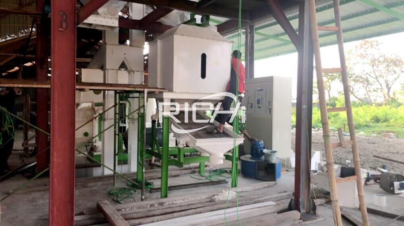 factory supply 1 ton per hour customized biomass wood pellet line project