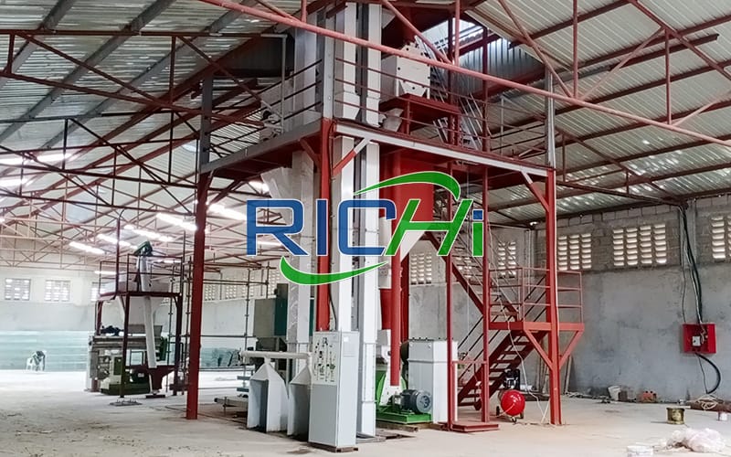 China manufacturer poultry chicken feed plant cost