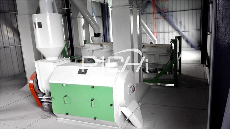 animal poultry chicken cattle fish feed plant cleaning equipment