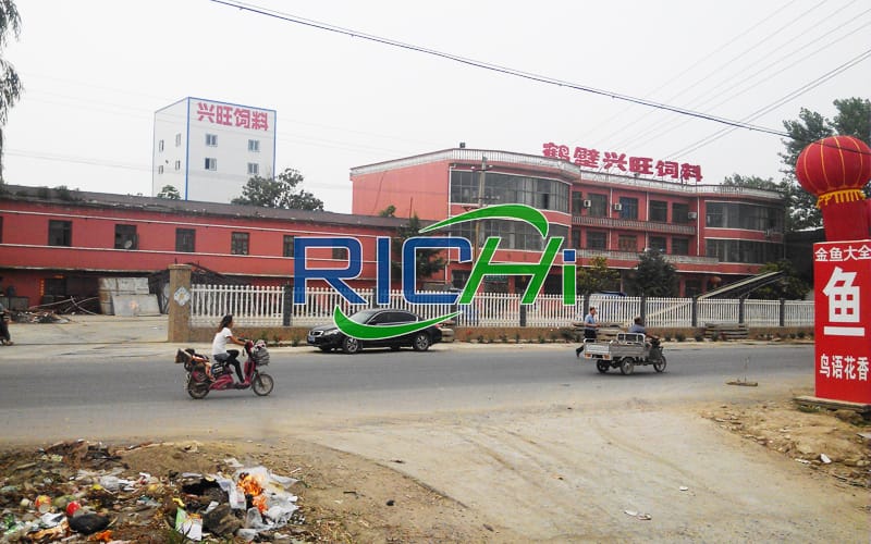 40t/h chicken poultry feed mill machinery