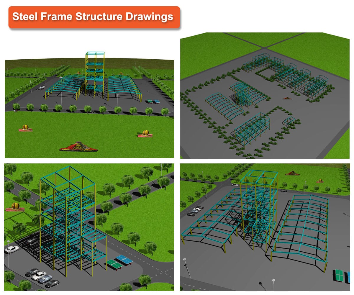 stages of 20t/h chicken cattle poultry feed production and its equipments