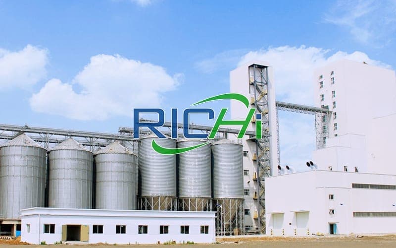 Крупный проект EPC 160 тонн в час автоматический завод по переработке кормов для крупного рогатого скота и птицы в Китае