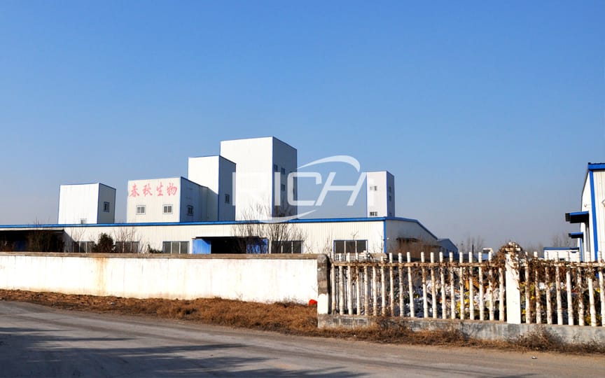 Индивидуальный проект завода по производству гранул органических удобрений из куриного помета производительностью 12 т/ч в Китае